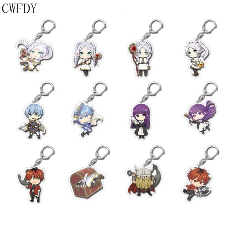 Anime Frieren: Beyond Journey's End Acrylic Key Chain Accessories